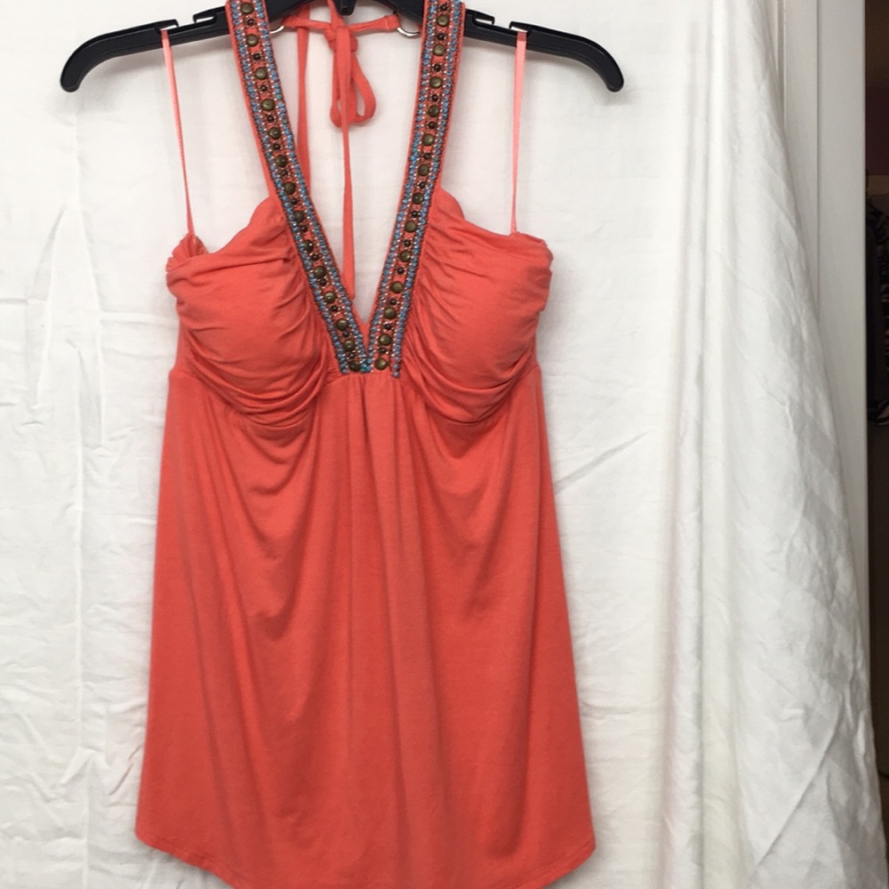 CACHE CORAL SHIRT